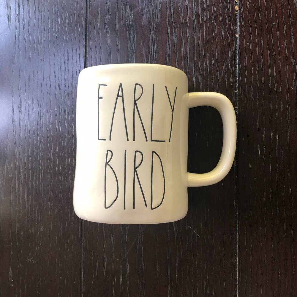 NWT Rae Dunn Early Bird mug